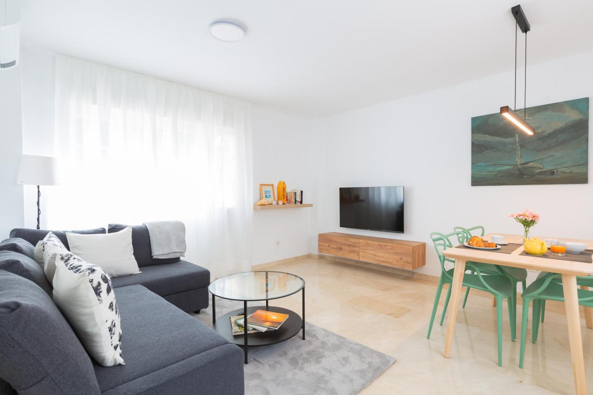 Апартаменты Oceanvibe Loft Malagaflat Экстерьер фото